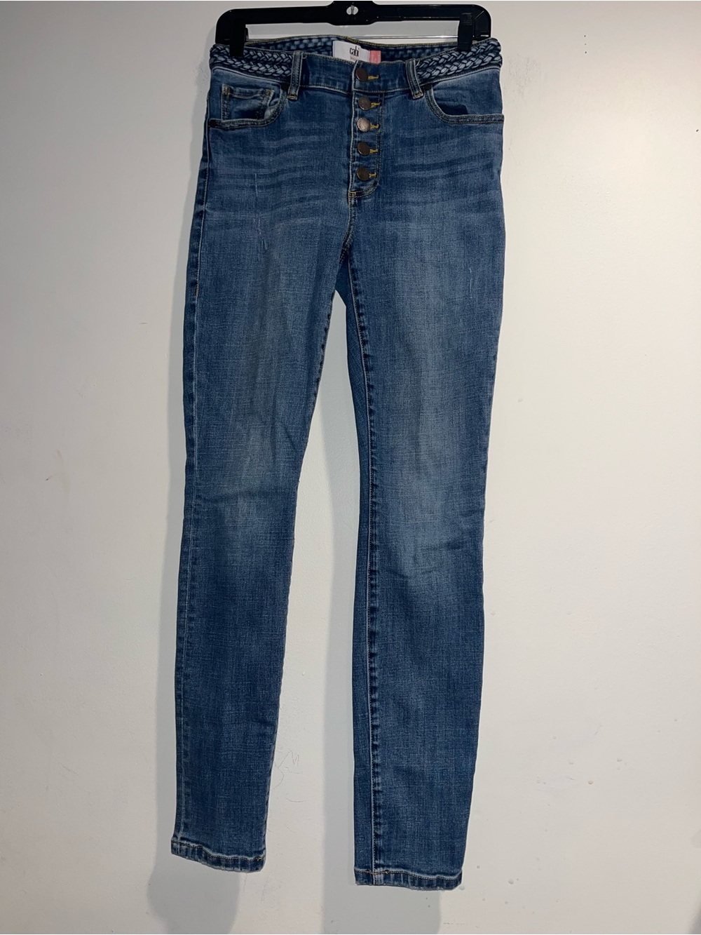 CABI Button-fly skinny